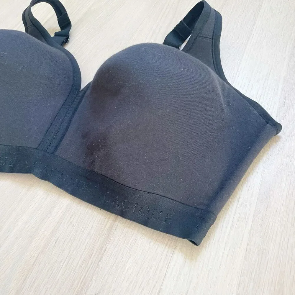 Cacique lightly lined no wire 42DDD black